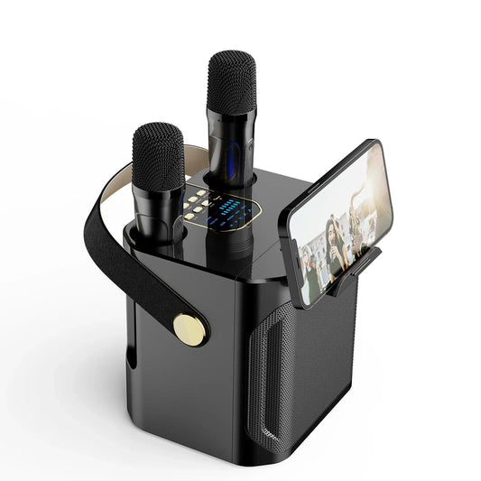 bluetooth karaoke lautsprecher mikrofonen – Pelanva – Ansicht 1
