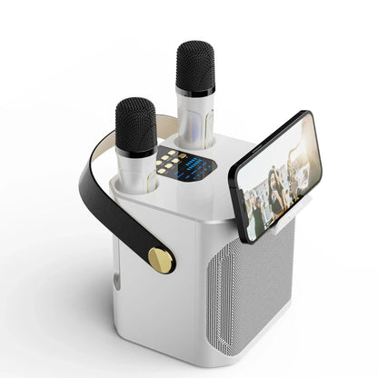 bluetooth karaoke lautsprecher mikrofonen – Pelanva – Ansicht 2