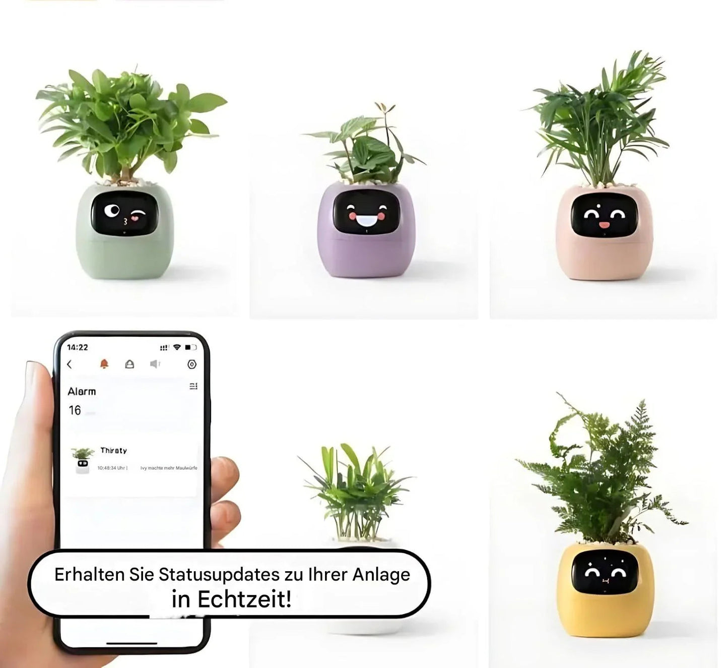 Blumentopf mit Bewässerung – Pelanva – Ansicht 6