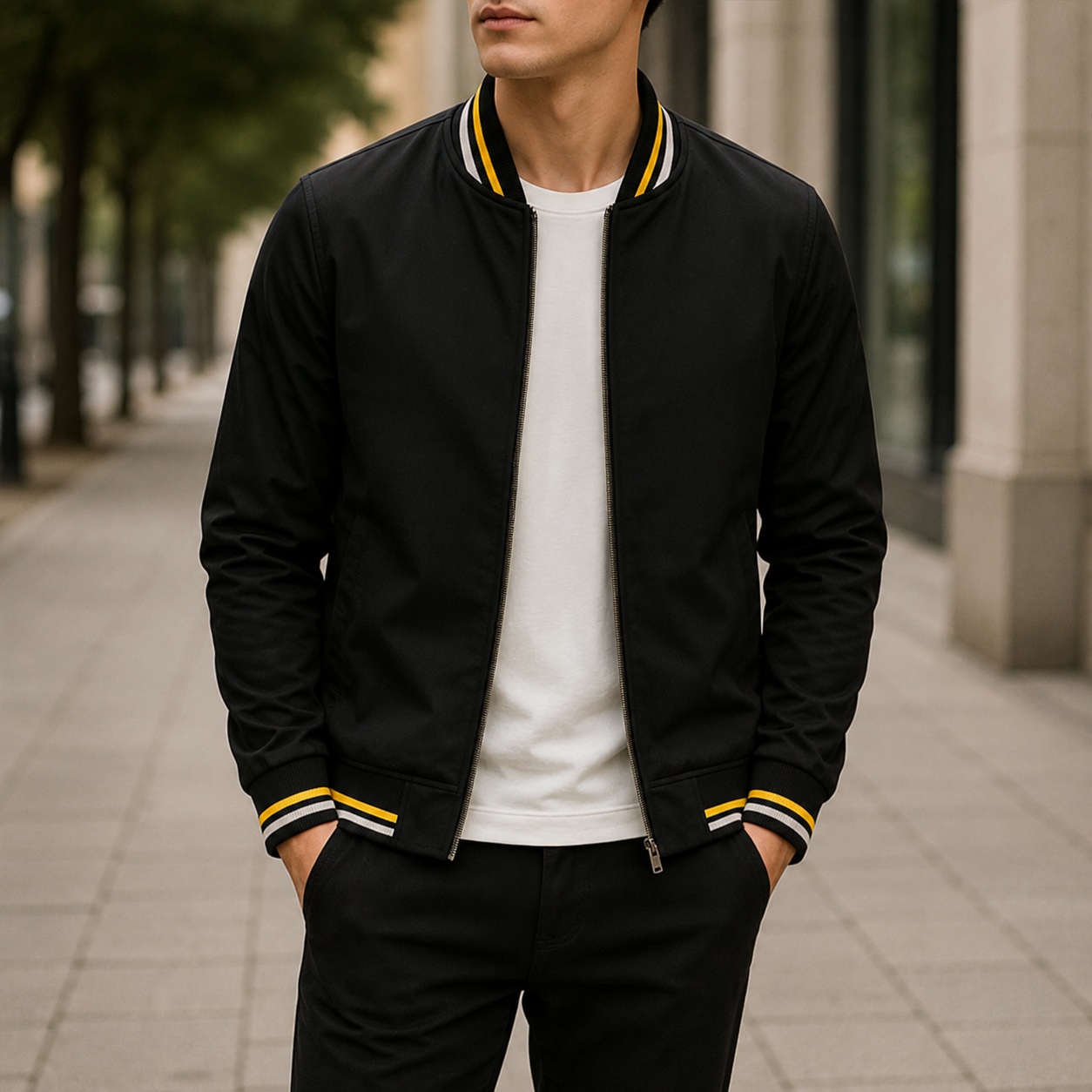 Bomberjacke Herren – Pelanva – Ansicht 9