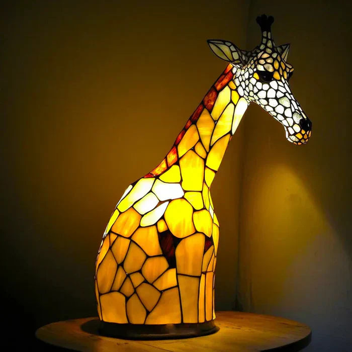 Buntglas Tischlampe – Pelanva – Ansicht 11