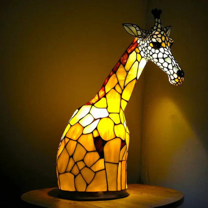 Buntglas Tischlampe – Pelanva – Ansicht 11