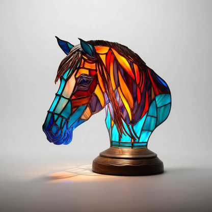 Buntglas Tischlampe – Pelanva – Ansicht 18