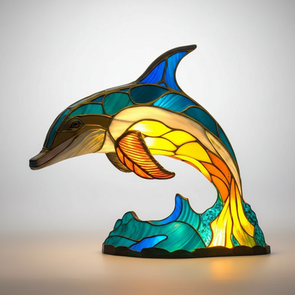 Buntglas Tischlampe – Pelanva – Ansicht 21