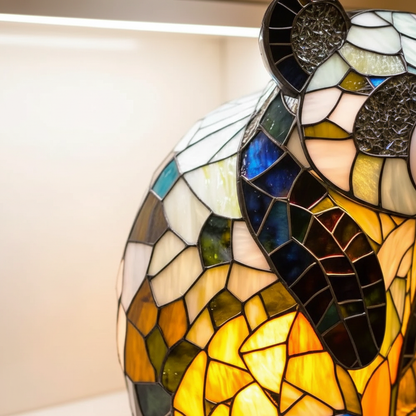 Buntglas Tischlampe – Pelanva – Ansicht 3