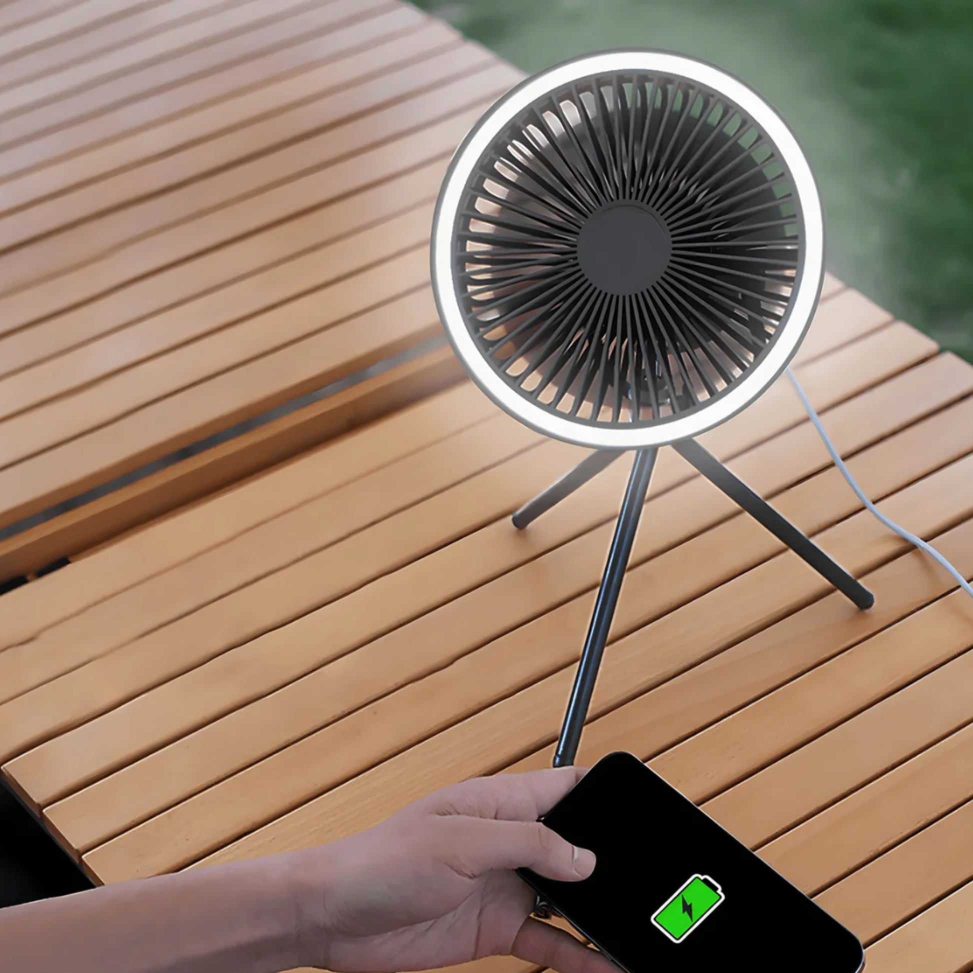 Camping Ventilator LED – Pelanva – Ansicht 8