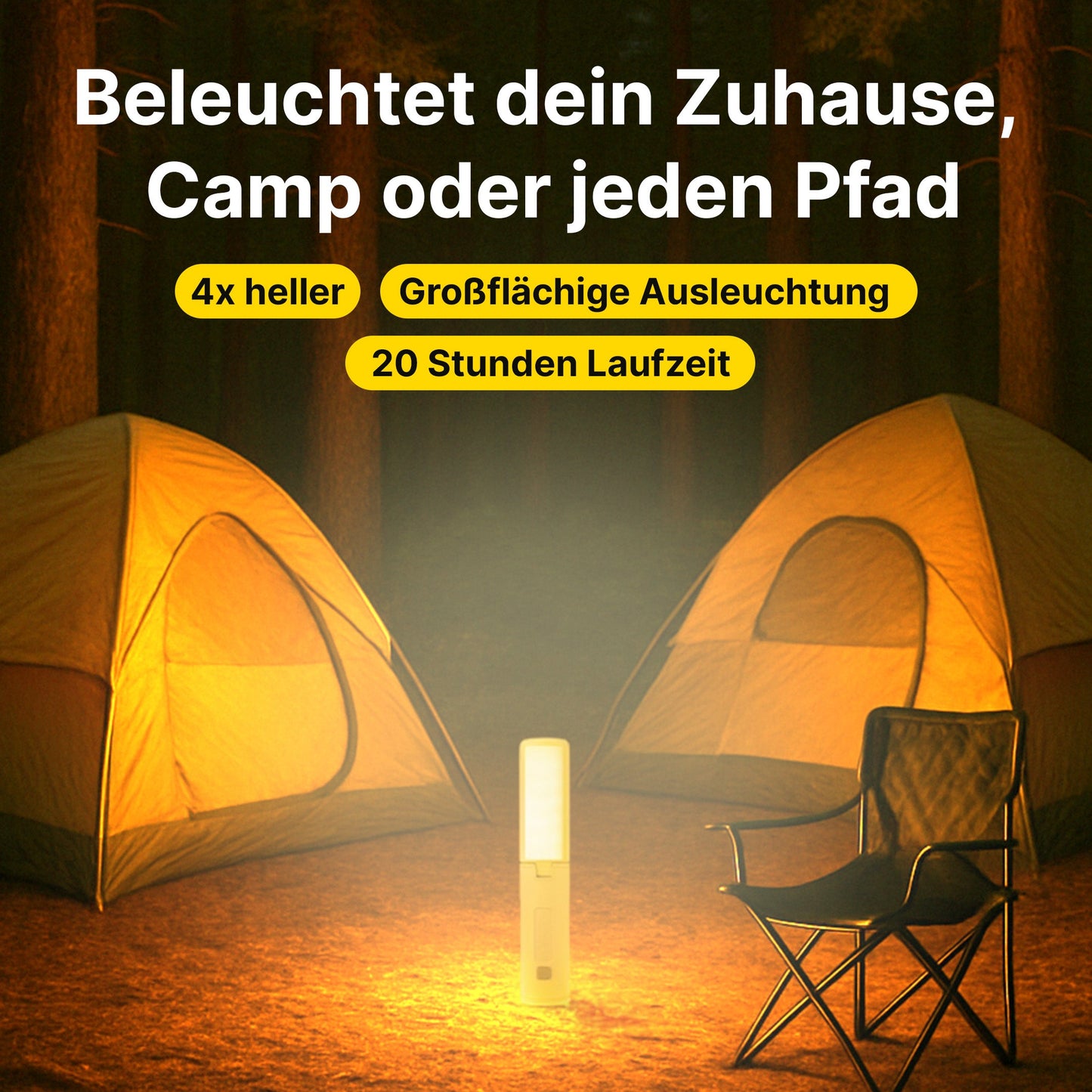 Campinglampe 8000 Lumen – Pelanva – Ansicht 4
