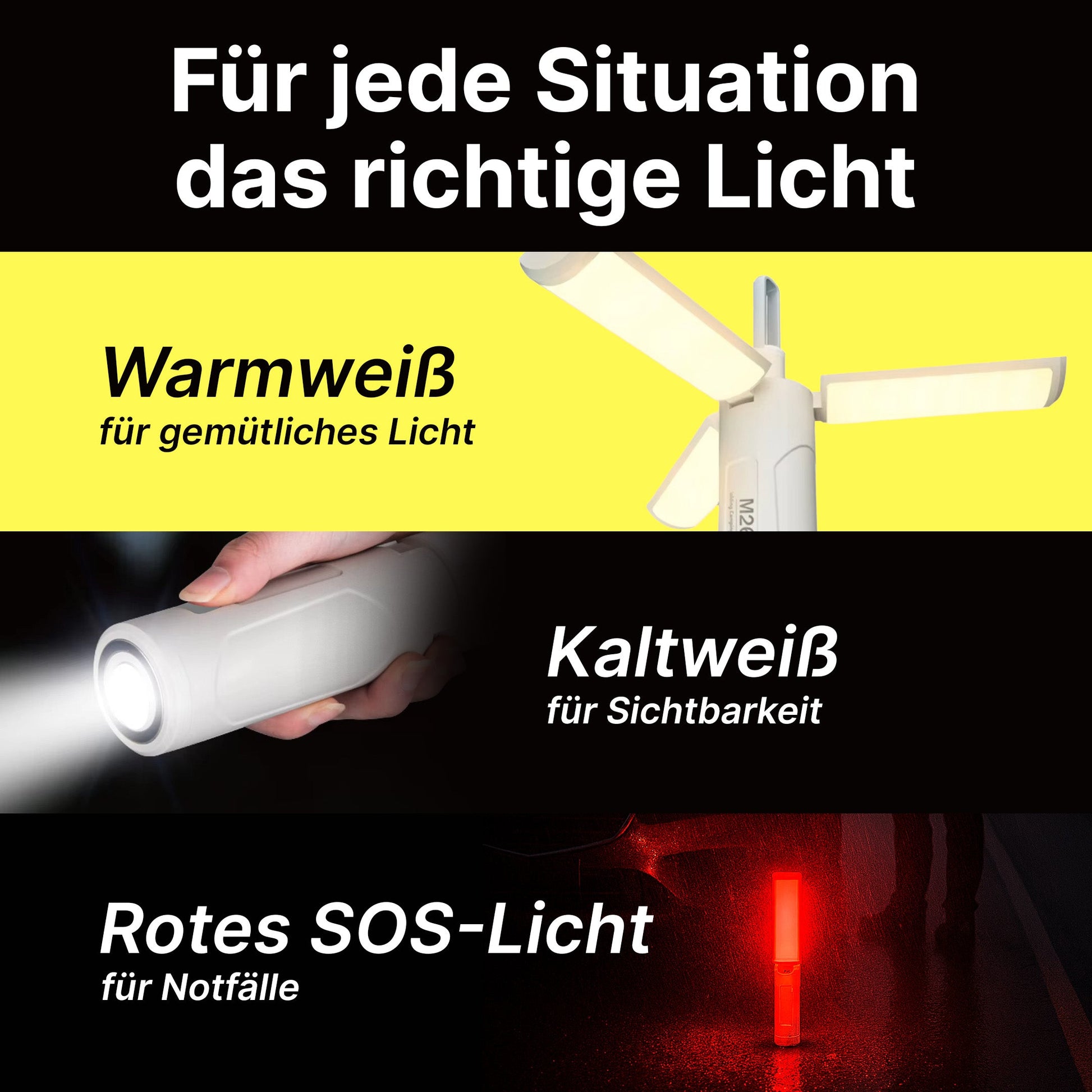 Campinglampe 8000 Lumen – Pelanva – Ansicht 9