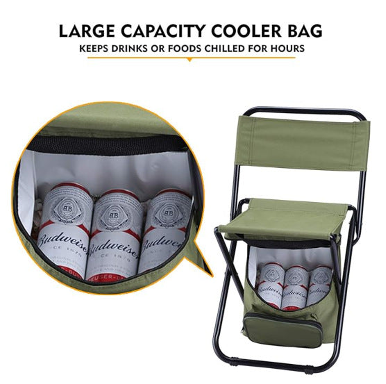 Campingstuhl mit Kühltasche – Pelanva – Ansicht 4