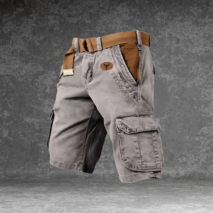 Bequeme Cargo-Shorts mit vielen Taschen für Herren – Pelanva – Ansicht 1