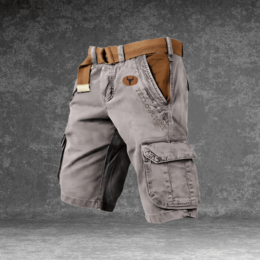 Bequeme Cargo-Shorts mit vielen Taschen für Herren – Pelanva – Ansicht 1