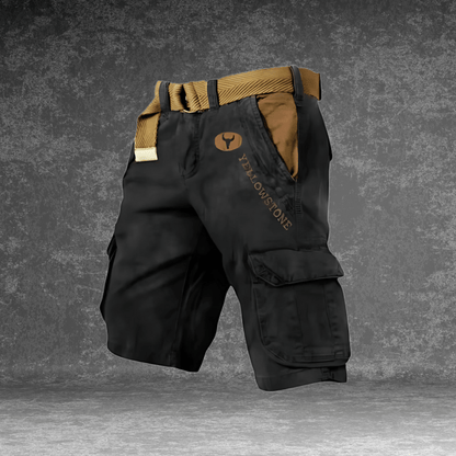 Bequeme Cargo-Shorts mit vielen Taschen für Herren – Pelanva – Ansicht 3