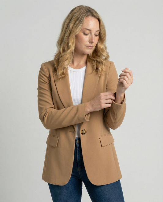Damen Eleganter Blazer mit Perfekter Passform & Vielseitigem Stil | Heidi-Mode – Anzug & Blazer
