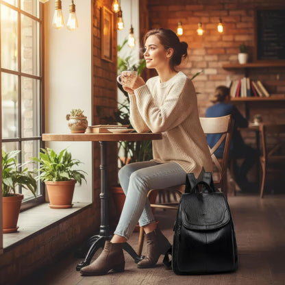 Dapper – Diebstahlsicherer Lederrucksack mit Stil