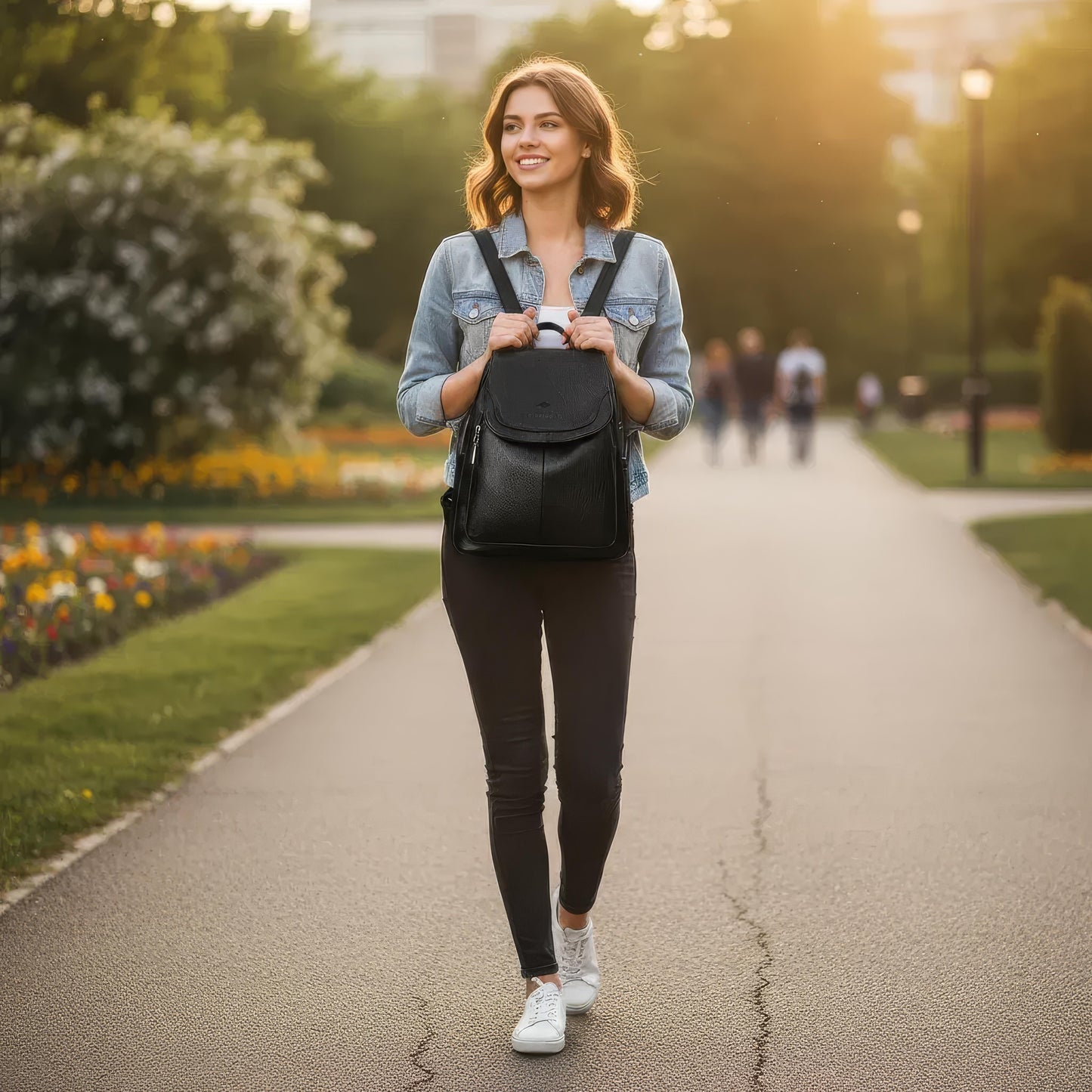 Dapper – Diebstahlsicherer Lederrucksack mit Stil