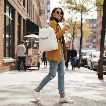 Dapper – Diebstahlsicherer Lederrucksack mit Stil