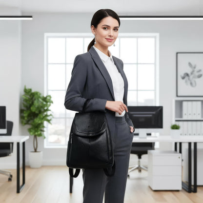 Dapper – Diebstahlsicherer Lederrucksack mit Stil