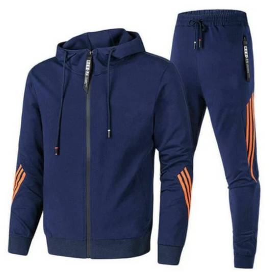 David | Herren Modernes Streetwear-Hoodie-Set – Hoodie