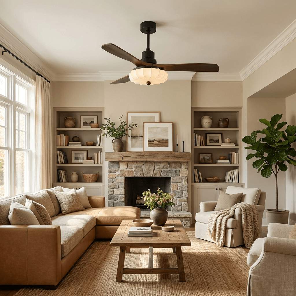 Deckenventilator mit Licht – Pelanva – Ansicht 4