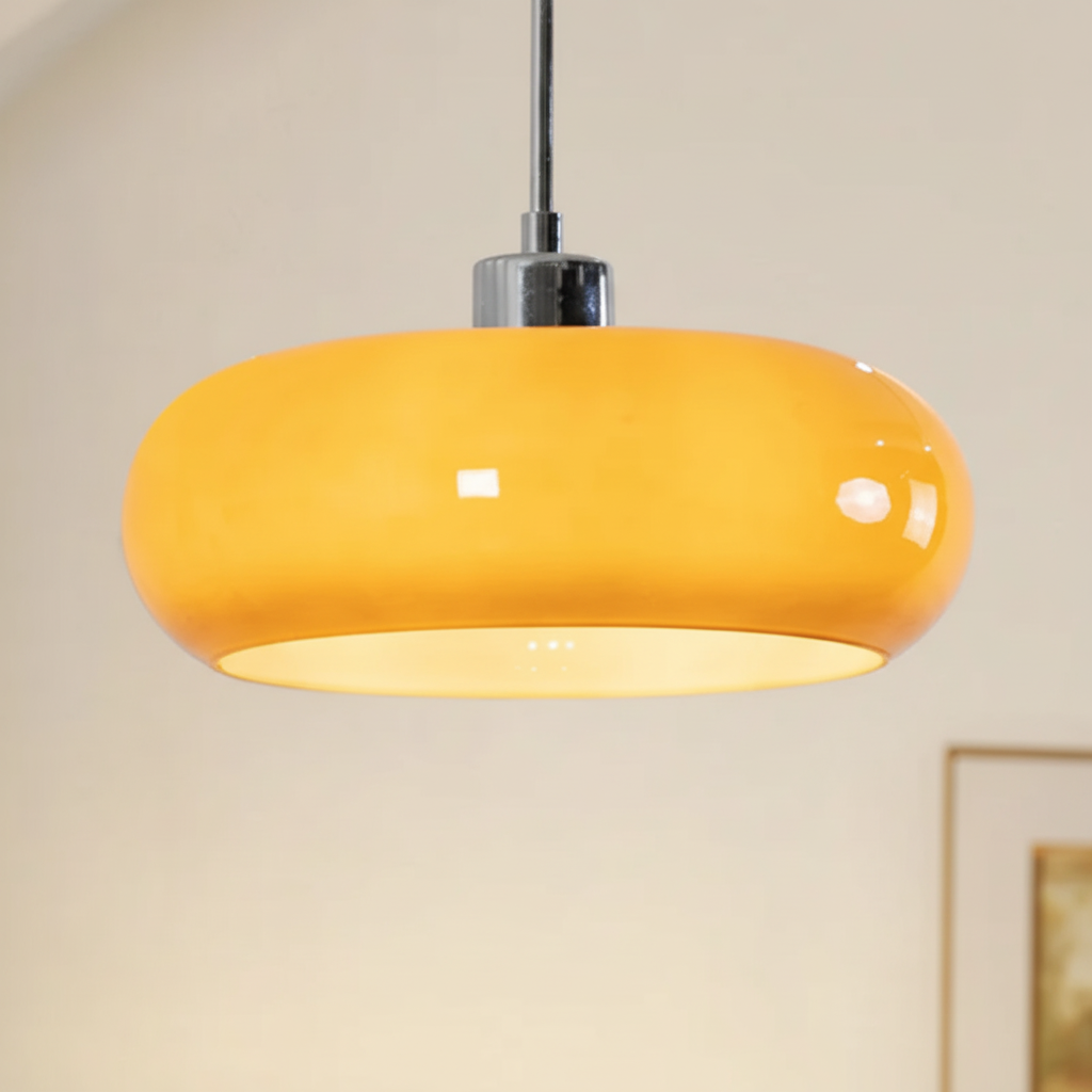 Design-Pendelleuchte aus Metall und Glas – Pelanva – Ansicht 3