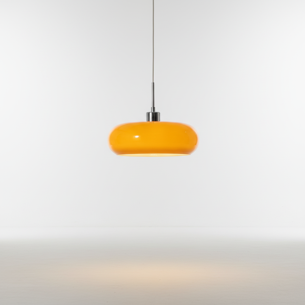Design-Pendelleuchte aus Metall und Glas – Pelanva – Ansicht 4