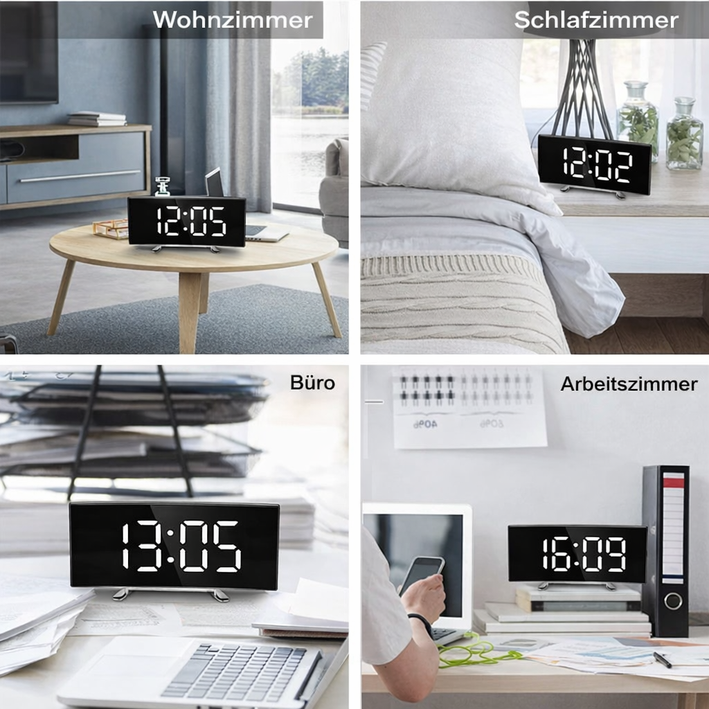 Digitaluhr Detailansicht – Pelanva
