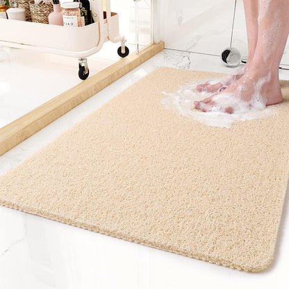 Rutschfeste hygienische Duschmatte, Seitenansicht – Pelanva