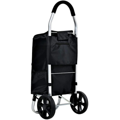 Klappbarer Aluminium-Einkaufstrolley – Pelanva – Ansicht 3