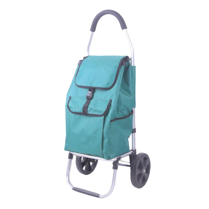 Klappbarer Aluminium-Einkaufstrolley – Pelanva – Ansicht 6