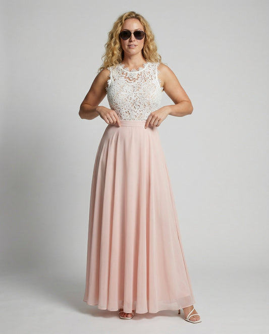 Elegantes Damen Sommerkleid aus Spitze für Sommer | Heidi-Mode – Damenkleid