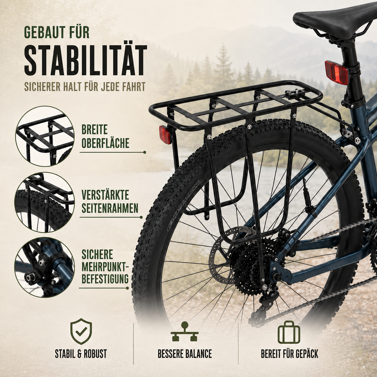 Fahrrad Gepäckträger – Pelanva – Ansicht 4