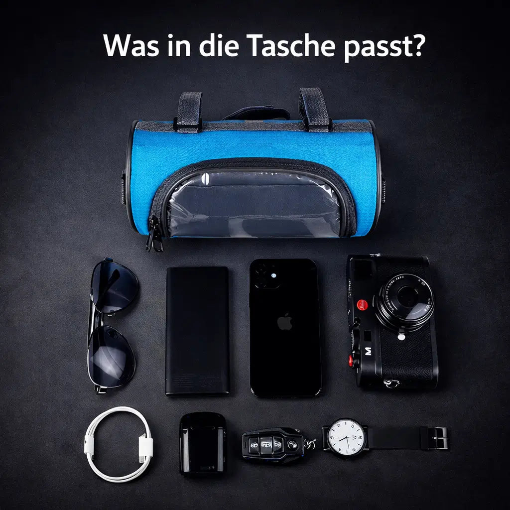 Wasserdichte Fahrrad-Lenkertasche mit Touchscreen – Pelanva – Ansicht 5