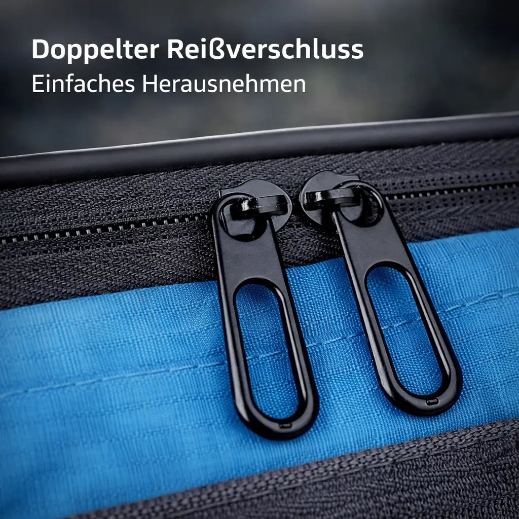 Wasserdichte Fahrrad-Lenkertasche mit Touchscreen – Pelanva – Ansicht 7