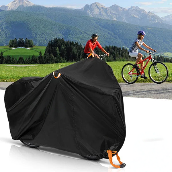 Wasserdichte Fahrradabdeckung für draußen, Detailansicht – Pelanva