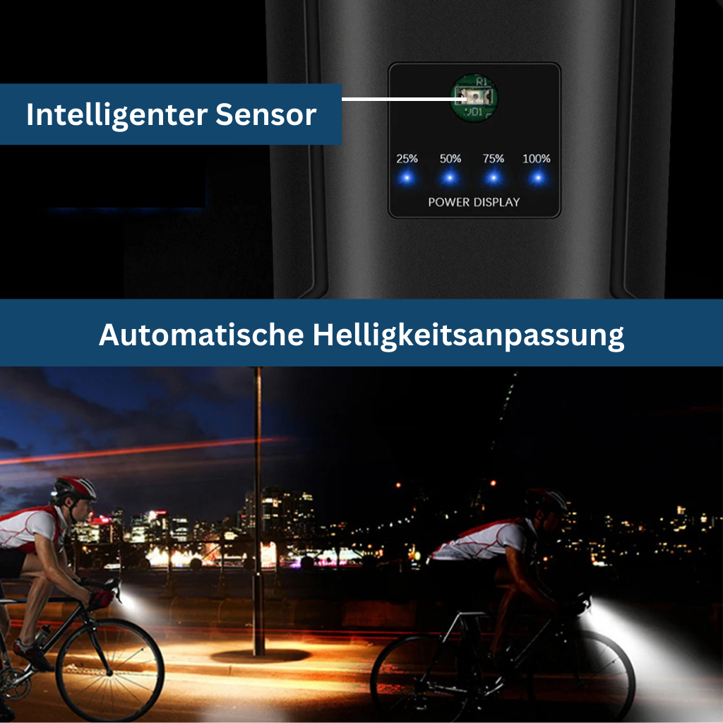 Fahrradlicht 2500 Lumen – Pelanva – Ansicht 4