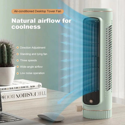 Flügelloser Turmventilator für leise 360° Raumkühlung – Pelanva – Ansicht 4