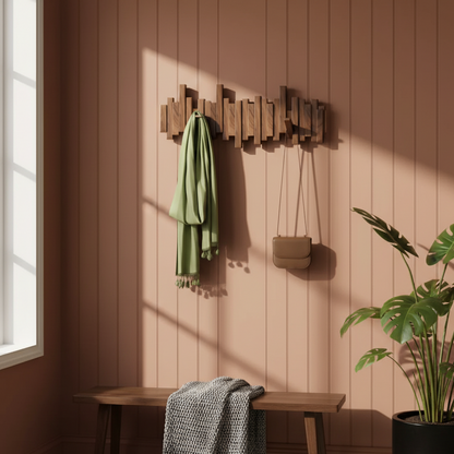Garderobenleiste Holz – Pelanva – Ansicht 3