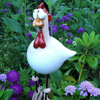 Gartenfigur Huhn – Pelanva – Ansicht 2