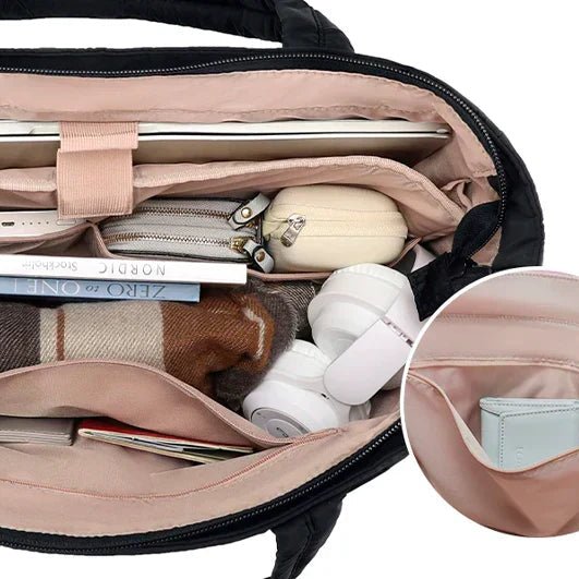 Gioi – Geräumige und leichte Puffer-Schultertasche für Damen
