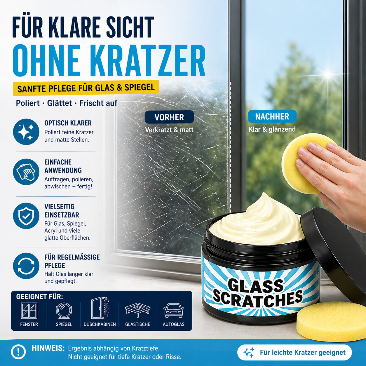 Glas Kratzer Entferner – Pelanva – Ansicht 6