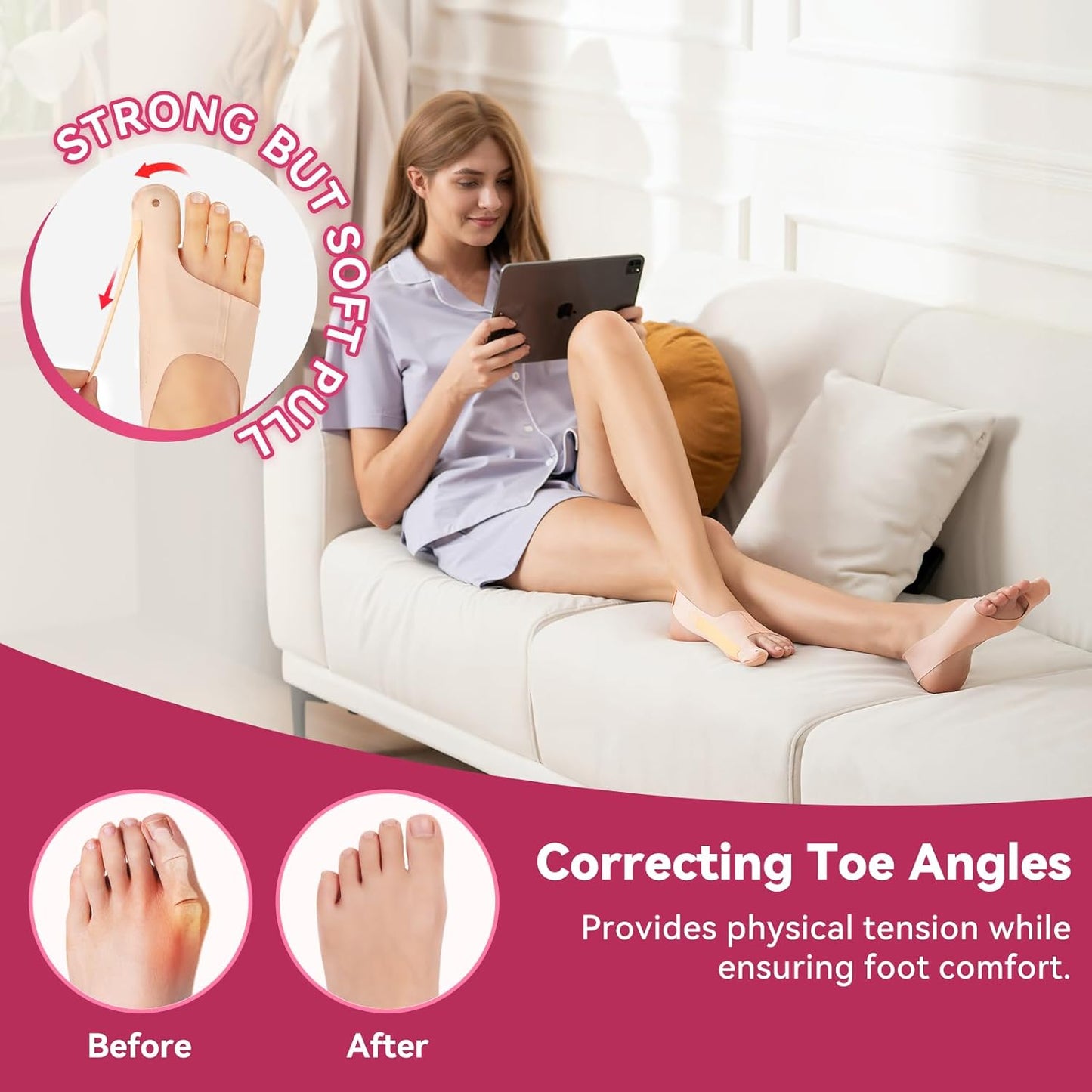 Hallux Valgus Bandage – Pelanva – Ansicht 2