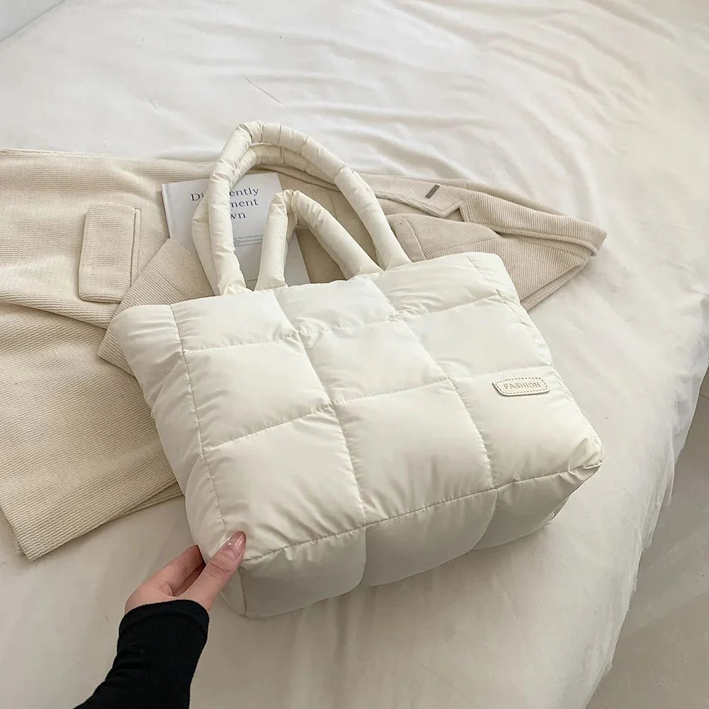 Gesteppte Handtasche mit großer Kapazität, Produktdetails – Pelanva