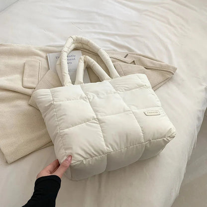Gesteppte Handtasche mit großer Kapazität, Produktdetails – Pelanva