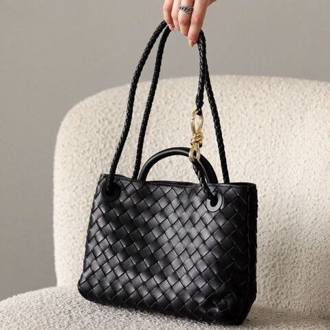 Elegante gewebte Handtasche für jeden Anlass – Pelanva