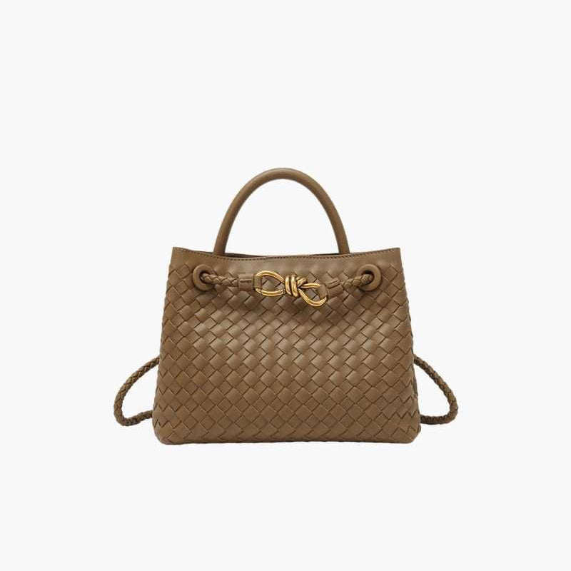 Elegante gewebte Handtasche für jeden Anlass, Detailansicht – Pelanva