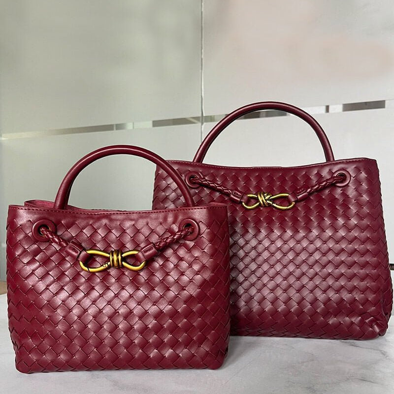 Elegante gewebte Handtasche für jeden Anlass, Anwendungsbeispiel – Pelanva