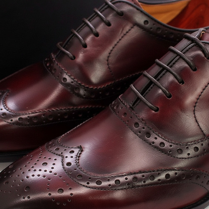 Handgefertigte Herren Oxford-Schuhe – Pelanva – Ansicht 3