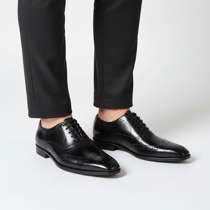 Handgefertigte Herren Oxford-Schuhe – Pelanva – Ansicht 5