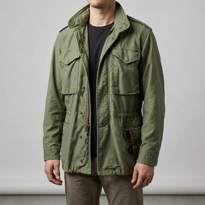Utility-Jacke im Herrenstil – Pelanva – Ansicht 2