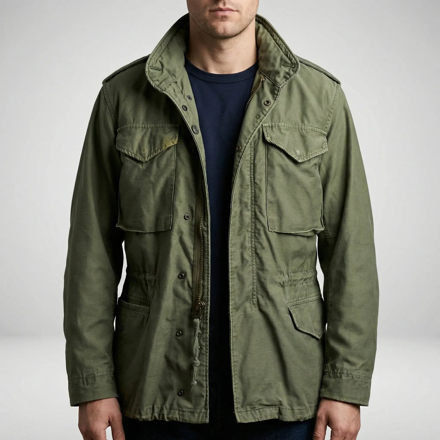Utility-Jacke im Herrenstil – Pelanva – Ansicht 4